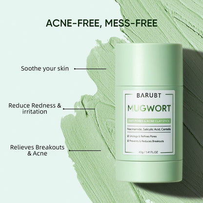 Mugwort Mud Mask Stick Deep Cleansing Blackhead Removal