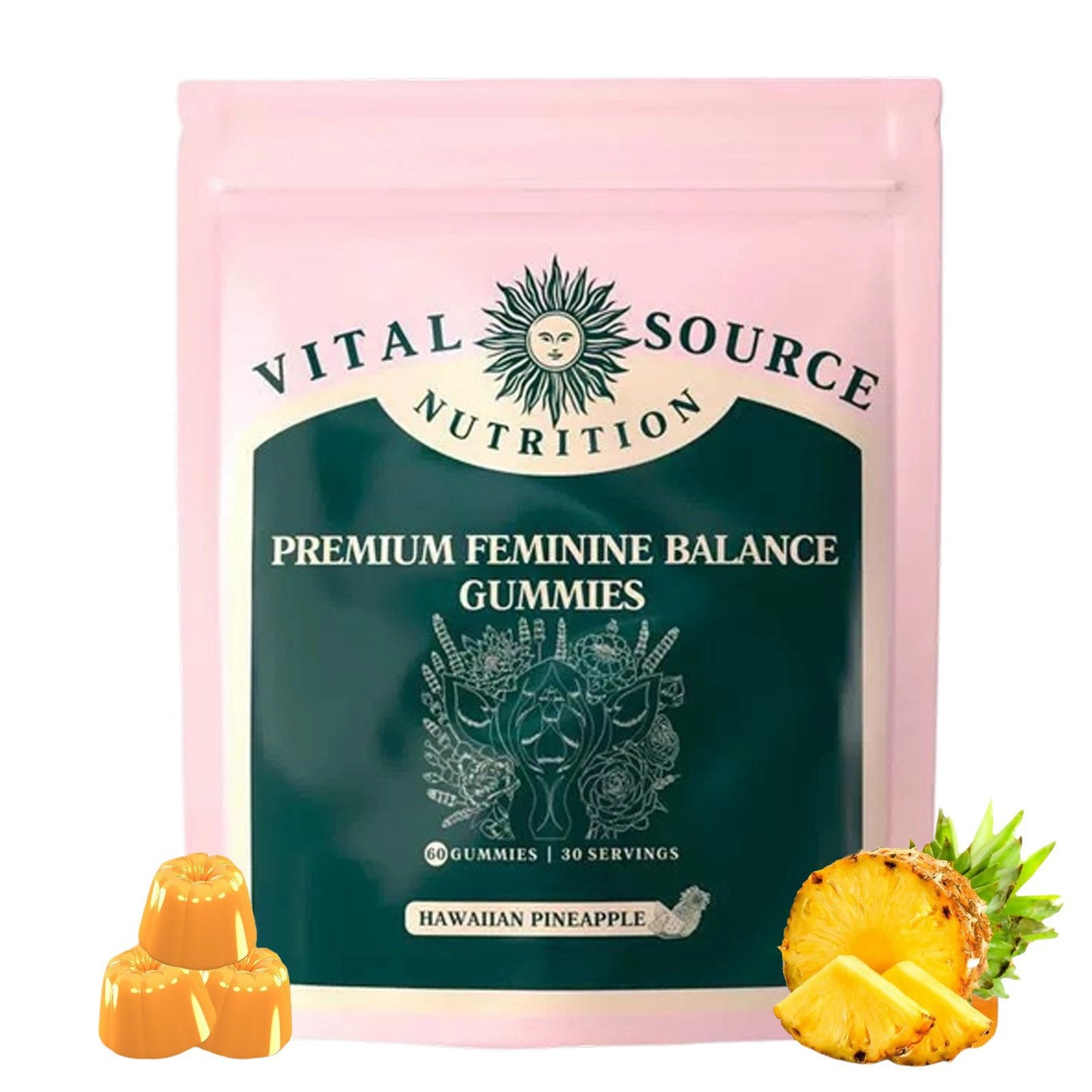 Feminine Balance Probiotic Vitamin Gummies