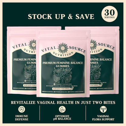 Feminine Balance Probiotic Vitamin Gummies