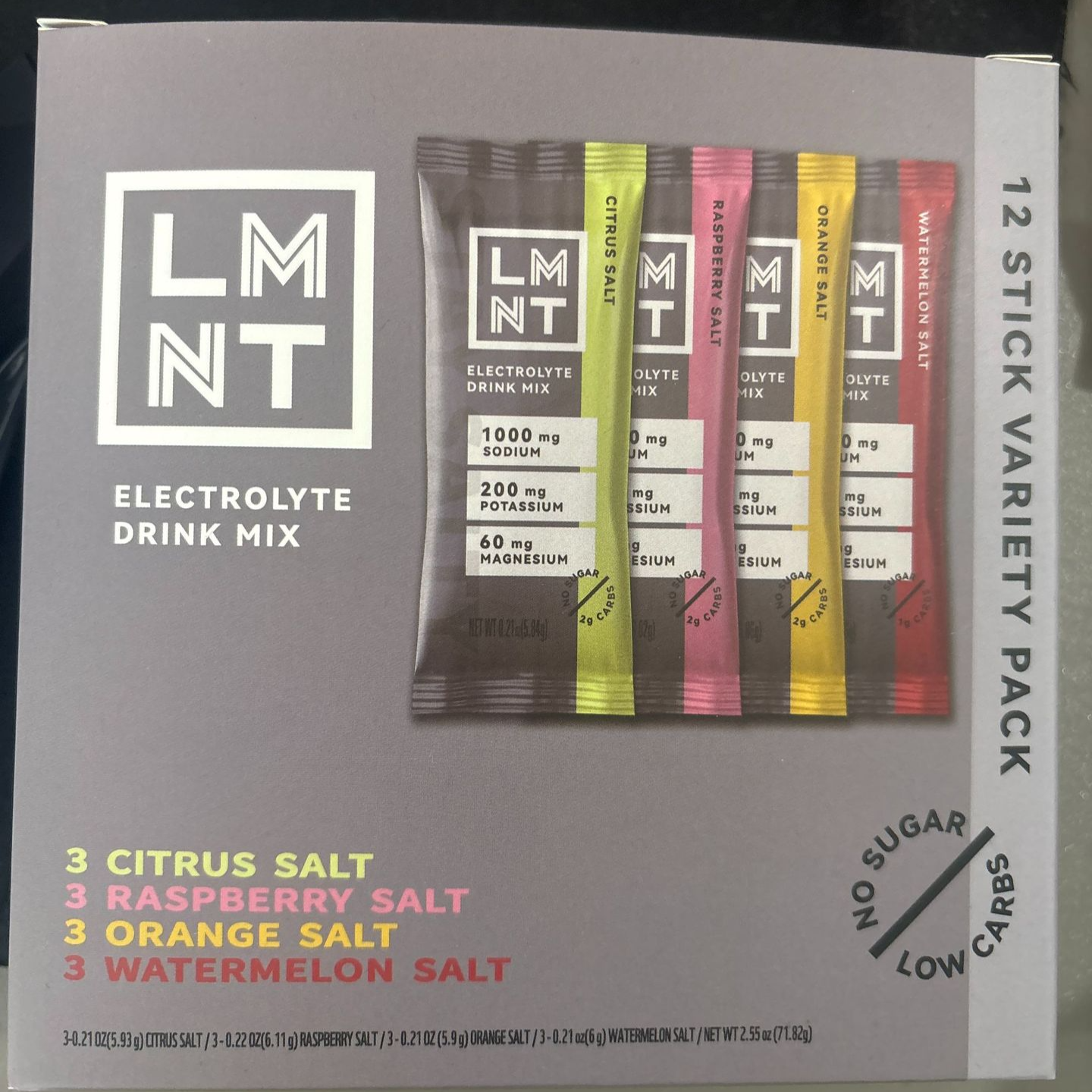 Electrolyte powder sports salt supplement
