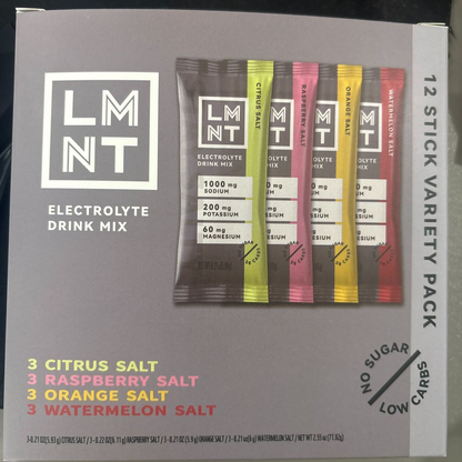 Electrolyte powder sports salt supplement