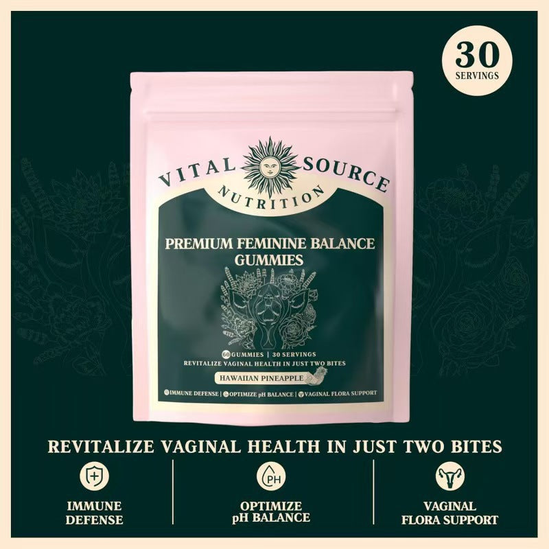 Feminine Balance Probiotic Vitamin Gummies