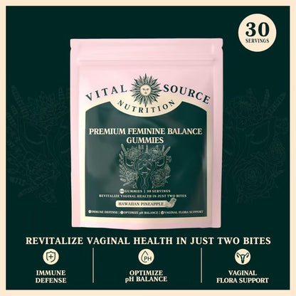 Feminine Balance Probiotic Vitamin Gummies